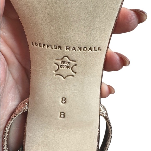 LOEFFLER RANDALL - NIB Shay High Heel Ankle Wrap Sandal Sz 8 - Picture 11 of 13